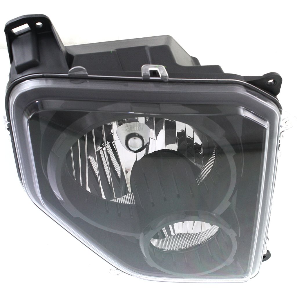 JEEP LIBERTY HEAD/LAMP ASSEMBLY RIGHT (Passenger Side) (W/ FOG LAMP)(BLK BEZEL) **CAPA** OEM#68079710AA (P) 2010-2012 PL#CH2503227C