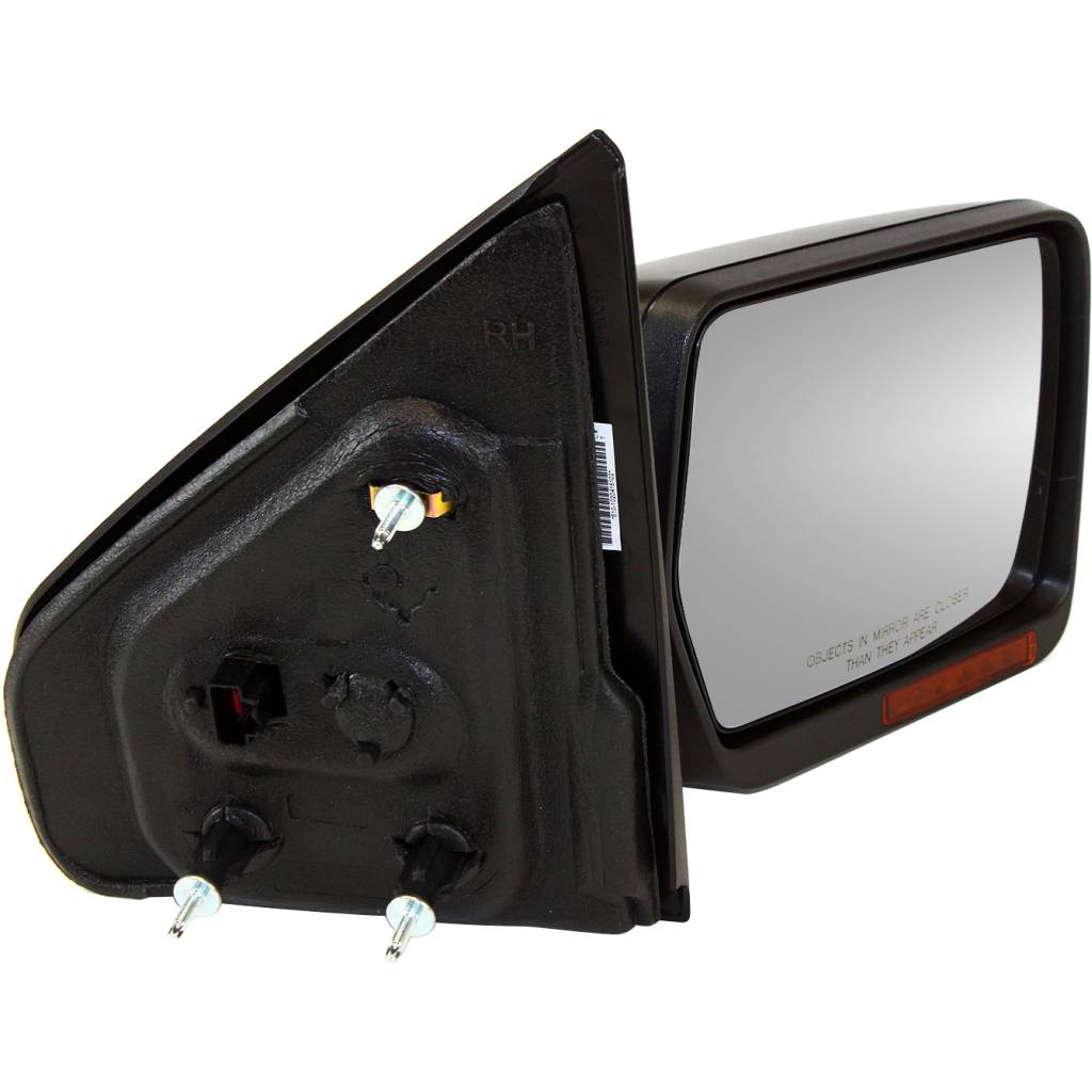 FORD TRUCKS & VANS FORD/PU (F150 EXC HERITAGE) DOOR MIRROR RIGHT (Passenger Side) PWR/HTD/SIGNAL/PUDDLE/MEMEMORY (BLK) OEM#8L3Z17682HA 2007-2008 PL#FO1321410