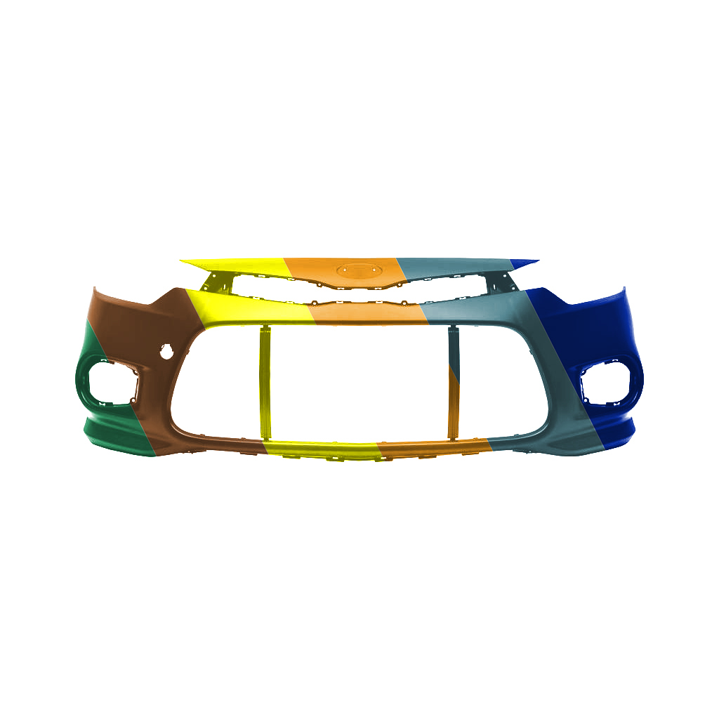 KIA FORTE KOUP COUPE FRONT BUMPER COVER PRIMED (SX) OEM#86511A7200 2014-2016 PL#KI1000167