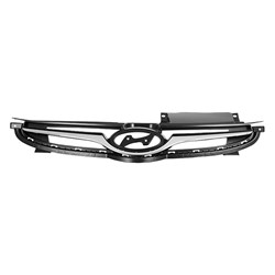 HYUNDAI ELANTRA SEDAN GRILLE BLACK W/CHROME MLDG (KOREA) **CAPA** OEM#863503X700 2014-2015 PL#HY1200173C
