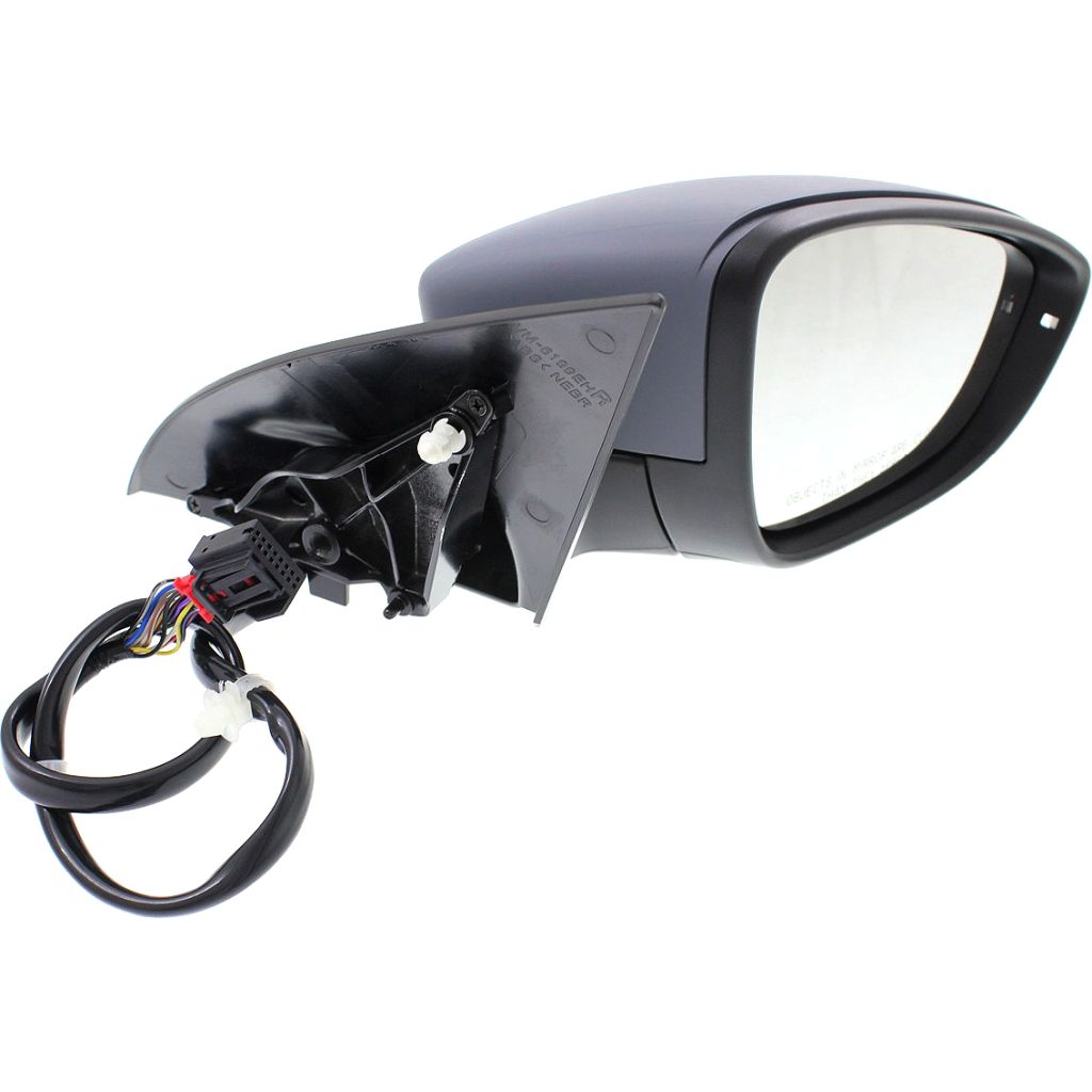 VOLKSWAGEN CC DOOR MIRROR RIGHT (Passenger Side) PWR/HTD/SIGNAL/PUDDLE/P-FOLD/MEMORY OEM#3C8857508BF9B9-PFM 2009-2012 PL#VW1321143