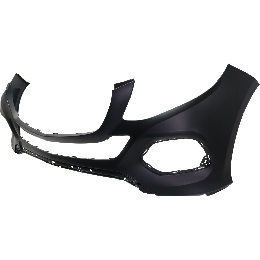 MERCEDES-BENZ GLE-CLASS SUV PLUG-IN (166) FRONT BUMPER COVER PRIMED (WO/SPORT PKG)(WO/ACTIVE PK ASSIST)**CAPA** OEM#16688591259999 2016-2019 PL#MB1000495C