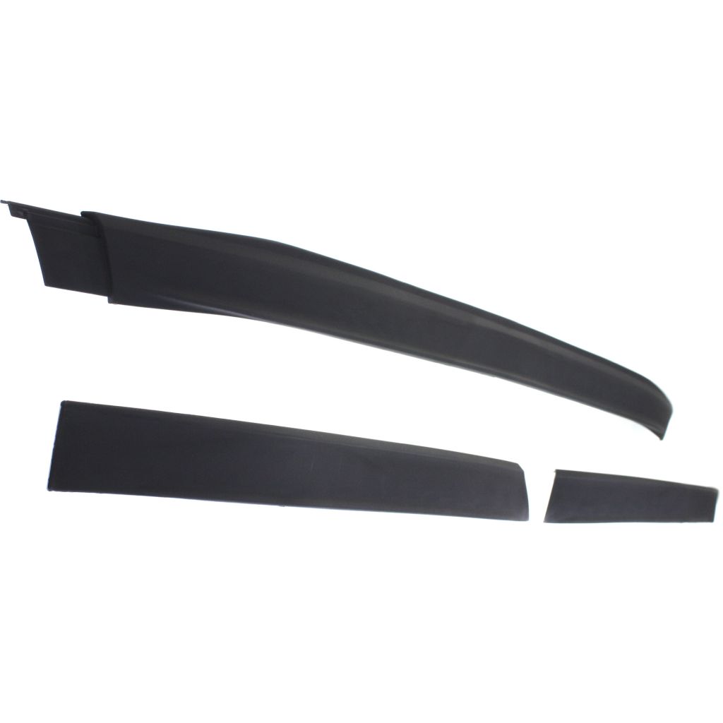 CHEVROLET MALIBU / MALIBU LIMITED FRONT BUMPER AIR DEFLECTOR BLACK (3pc) OEM#22842404 2013-2016 PL#GM1092236