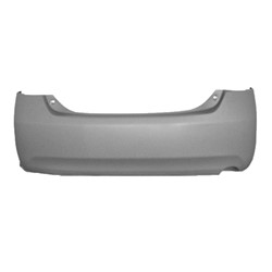 TOYOTA CAMRY HYBRID REAR BUMPER COVER PRIMED (SINGLE EXHAUST)(Japan Built)**CAPA** OEM#5215933924 2007-2011 PL#TO1100255C