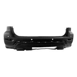 NISSAN PATHFINDER REAR BUMPER COVER PRM/LWR TEXT (W/ SENSOR)(W/ TOW HITCH)**CAPA** OEM#850229PF5H 2017-2020 PL#NI1100316C