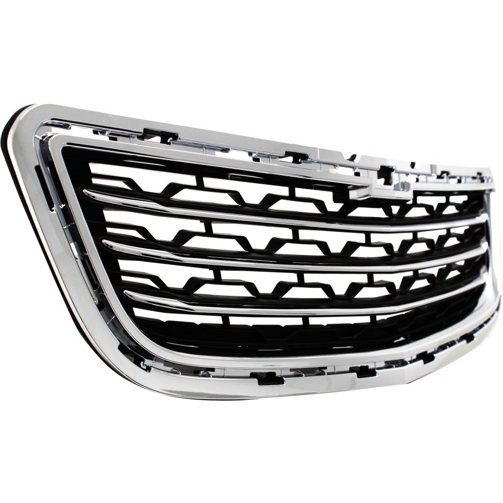 GM TRUCKS & VANS TRAX GRILLE LOWER CHROME FRAME /BLK W/CHR MOLDING INNER**CAPA** OEM#94560931 2015-2016 PL#GM1200727C