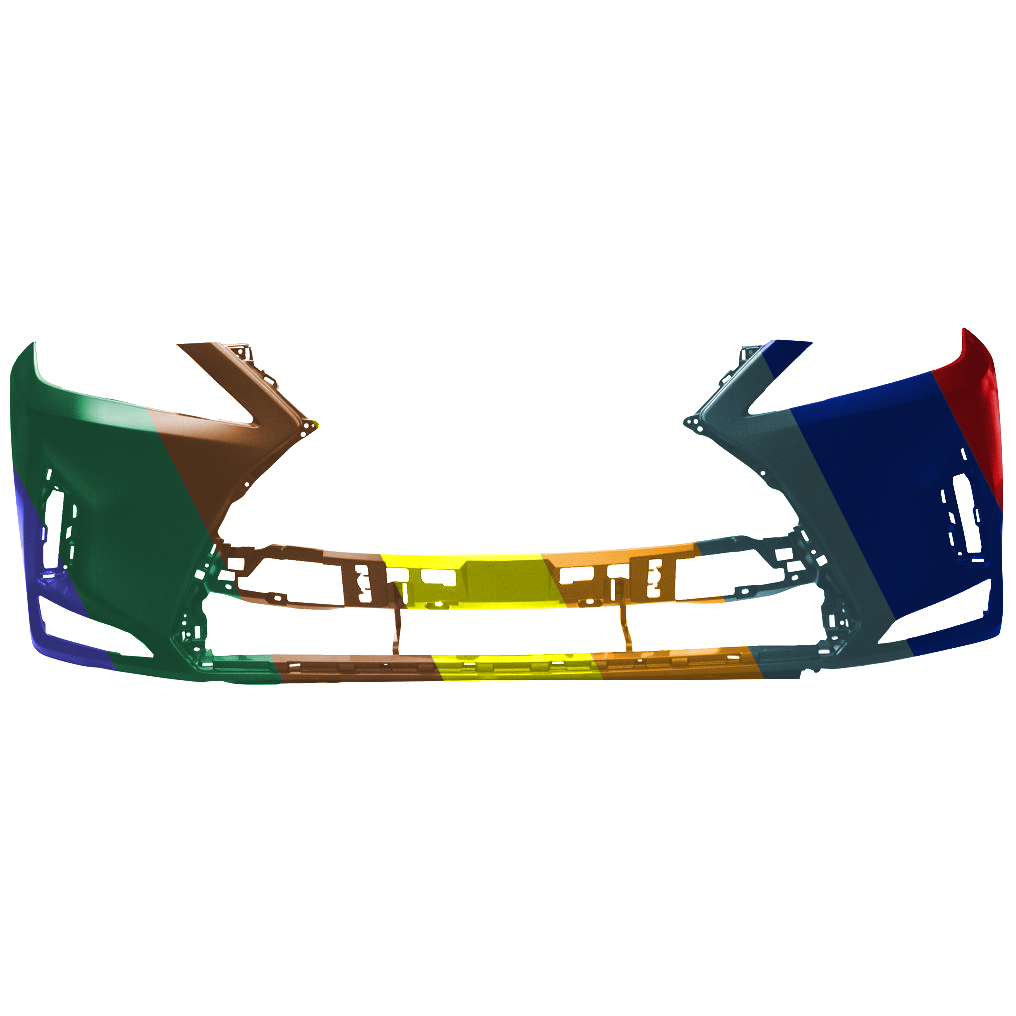 LEXUS RX 350/350L FRONT BUMPER COVER PRIMED (WO/WASHER)(WO/SENSOR)(WO/F-SPORT)(RX350) OEM#521190E942 2020-2022 PL#LX1000377