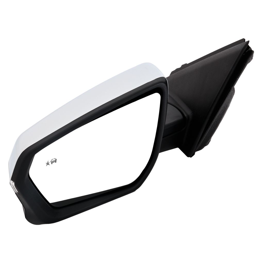 GM TRUCKS & VANS EQUINOX DOOR MIRROR LEFT (Driver Side) PWR/HTD/SIGNAL/MEMORY (W/BSD)(WO/SURROUND VIEW)(WO/DIMMING)(CHROME) OEM#84604248-PFM 2019-2024 PL#GM1320618