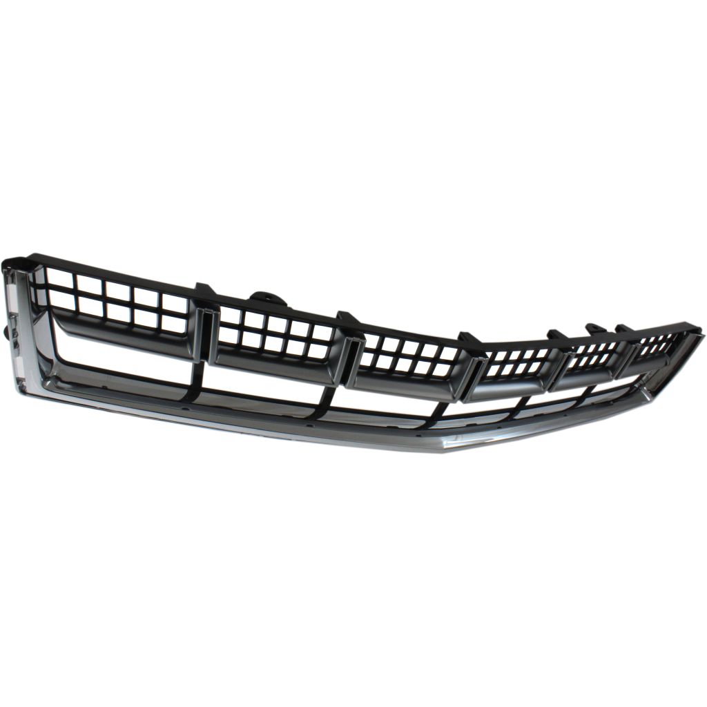 CADILLAC SRX FRONT BUMPER GRILLE CENTER CHR/BLK **CAPA** OEM#22739004 2013-2016 PL#GM1036167C