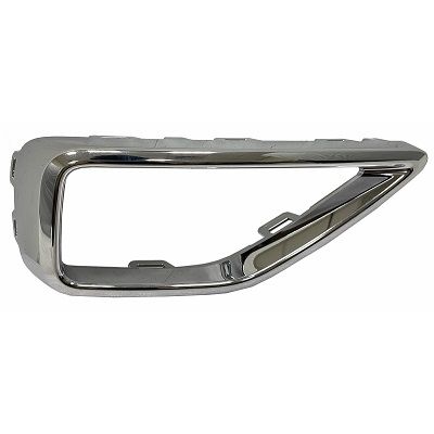 VOLKSWAGEN TAOS REAR BUMPER EXHAUST TIP BEZEL LEFT (Driver Side) CHROME OEM#2GJ807833A2ZZ 2022-2026 PL#VW1146114