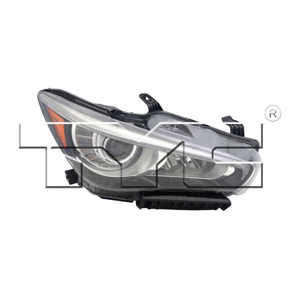 INFINITI Q50 HEAD LAMP ASSY RIGHT (Passenger Side) (WO/ADAPTIVE) OEM#260104HB0B 2014-2017 PL#IN2503157