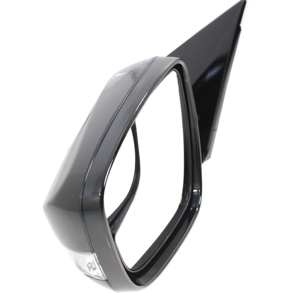 HYUNDAI VELOSTER DOOR MIRROR LEFT (Driver Side) POWER/HEATED (W/SIGNAL)(SMOOTH BASE) OEM#876102V530 2014-2017 PL#HY1320219