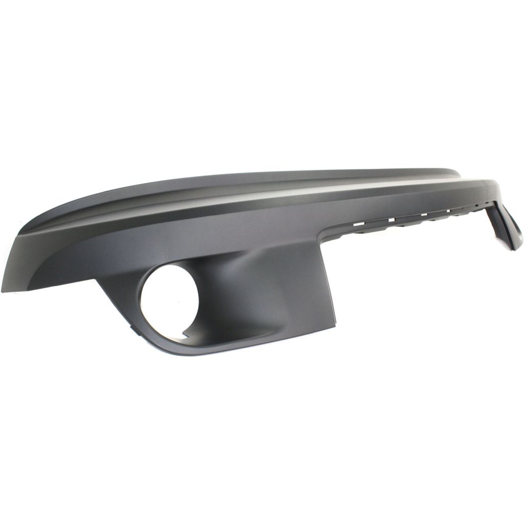 JEEPVEHICLE GRAND CHEROKEE FRONT BUMPER AIR DAM W/MLDG HOLE (OVERLAND) OEM#68033816AB 2008-2009 PL#CH1090132