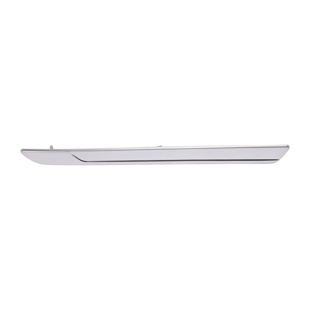 FORD TRUCKS & VANS EXPLORER REAR BUMPER COVER SIDE MLDG RIGHT (Passenger Side) SATIN NICKEL (PLATINUM) OEM#JB5Z17C830CC 2018-2019 PL#FO1147104