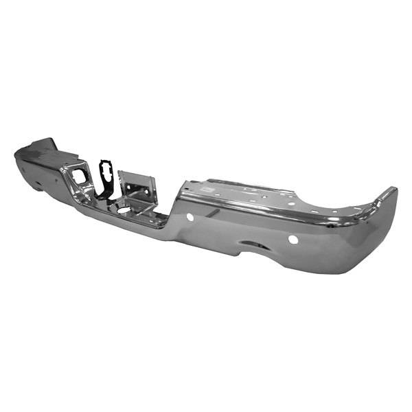 DODGE TRUCKS & VANS DODGE/PU (R1500) STEP BMPER BAR CHROME (DUAL EXHAUST)(W/SENSOR)**CAPA** OEM#68049859AB (P) 2009-2012 PL#CH1102365C