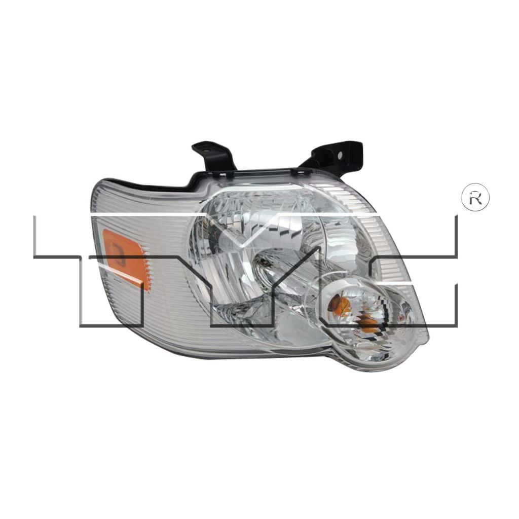 FORD TRUCKS & VANS EXPLORER SPORT TRAC (PICKUP) HEAD LAMP ASSY RIGHT (Passenger Side) (W/CLEAR LENS)**CAPA** OEM#6L2Z13008AA 2007-2010 PL#FO2503220C