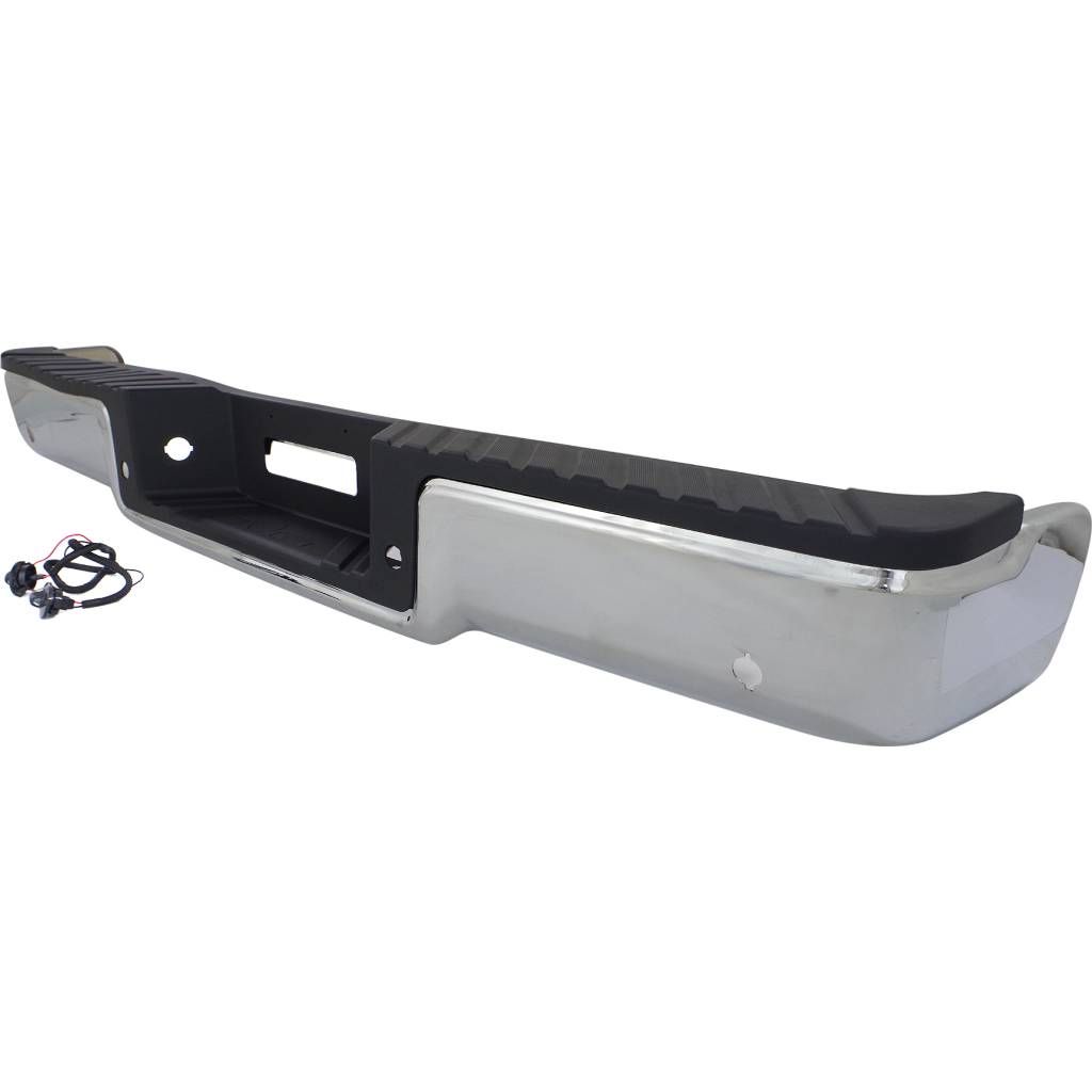 LINCOLN MARK LT STEP BUMPER ASSEMBLY CHROME (SS)(HITCH STYLE)(W/SENSOR)(TO 8-7-05) OEM#4L3Z17906BA-PFM 2006 PL#FO1103119