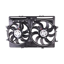AUDI ALLROAD (A4)(WAGON) RADIATOR & A/C FAN ASSEMBLY (2.0L) OEM#8K0121207A-PFM 2013-2016 PL#AU3115113