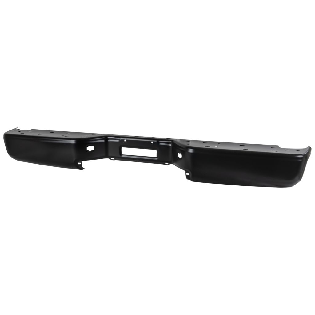 NISSAN(DATSUN) TITAN REAR STEP BUMPER FACE BAR BLACK (WO/SENSOR) **CAPA** OEM#850309FM0B 2004-2015 PL#NI1102152C