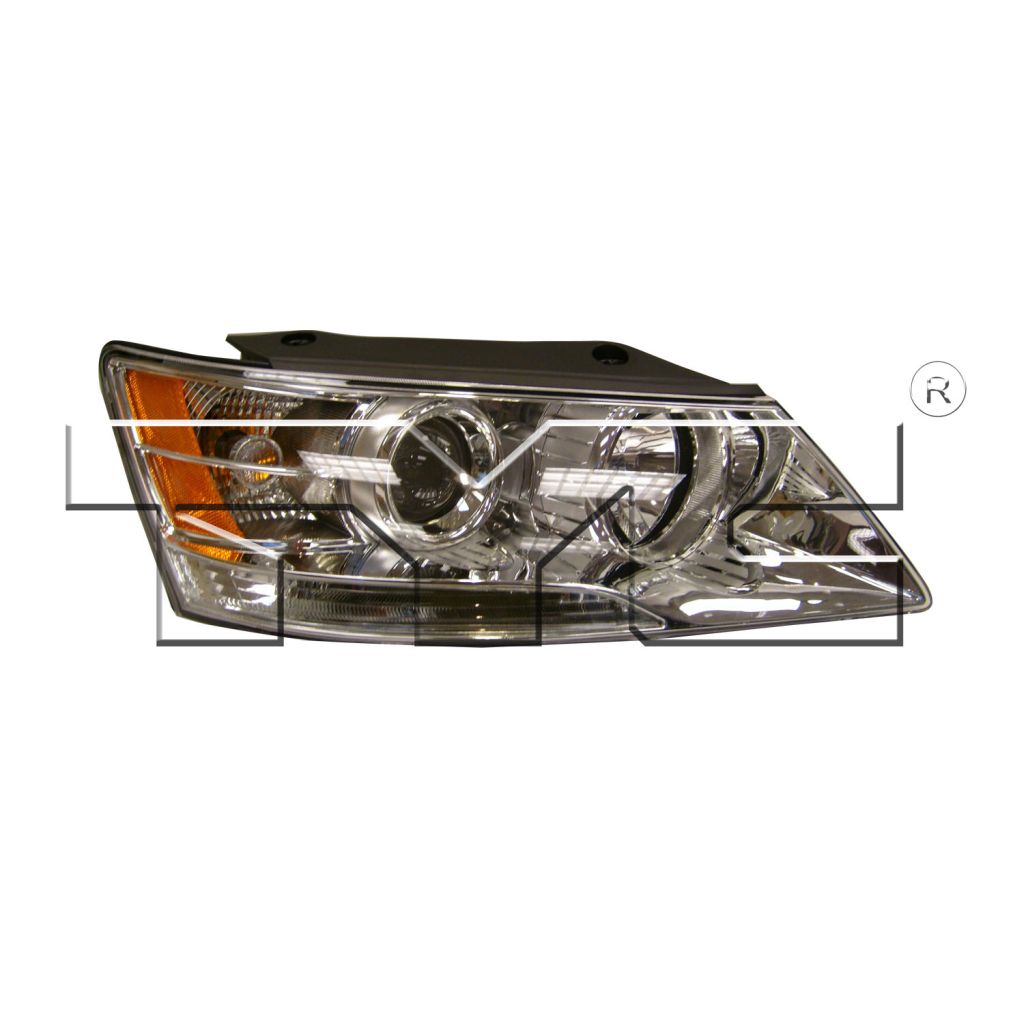 HYUNDAI SONATA HEAD LAMP ASSY RIGHT (Passenger Side) OEM#921020A500 2009-2010 PL#HY2503148