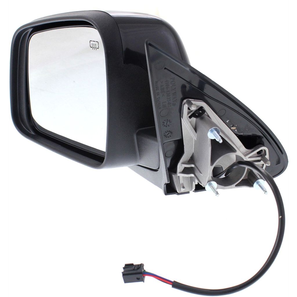 DODGE TRUCKS & VANS DURANGO DOOR MIRROR LEFT (Driver Side) POWER/HEATED (PTD)(WO/BLIND SPOT DET) OEM#5SH43TZZAF 2014-2018 PL#CH1320348