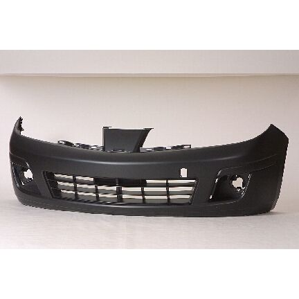 NISSAN(DATSUN) VERSA HATCHBACK FRONT BUMPER COVER PRIMED (W/BUILT IN BUMPER MLDG) OEM#FBM22EM30J 2007-2012 PL#NI1000245