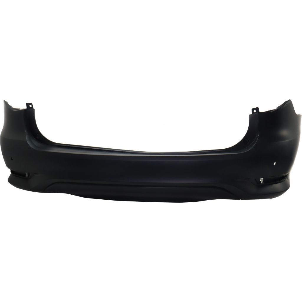 INFINITI QX60 REAR BUMPER COVER PRIMED (W/2 SENSOR)(WO/TOWING HITCH) OEM#850229NE0H 2016-2020 PL#IN1100165