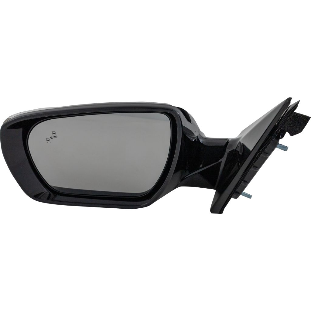 HYUNDAI SANTA FE SPORT (2.0/2.4L) DOOR MIRROR LEFT (Driver Side) PWR/HTD/SIGNAL (W/BSD)(BLACK BASE)(PTM CVR) OEM#876104Z011 2013-2018 PL#HY1320234