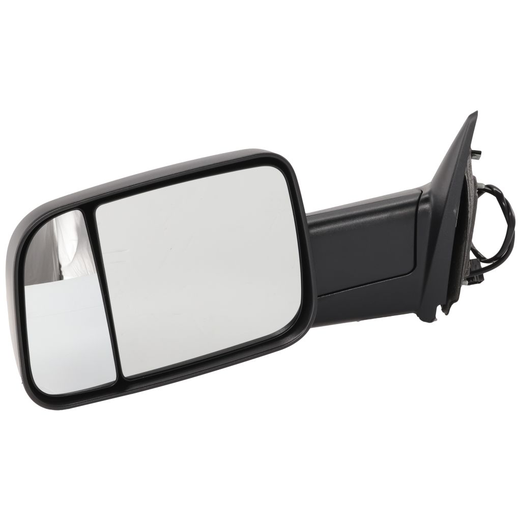 DODGE TRUCKS & VANS DODGE/PU (R1500) DOOR MIRROR LEFT (Driver Side) MANUAL (DUAL GLASS)(TXT-BLK) (W/TOW) OEM#68142671AH 2013-2022 PL#CH1320349
