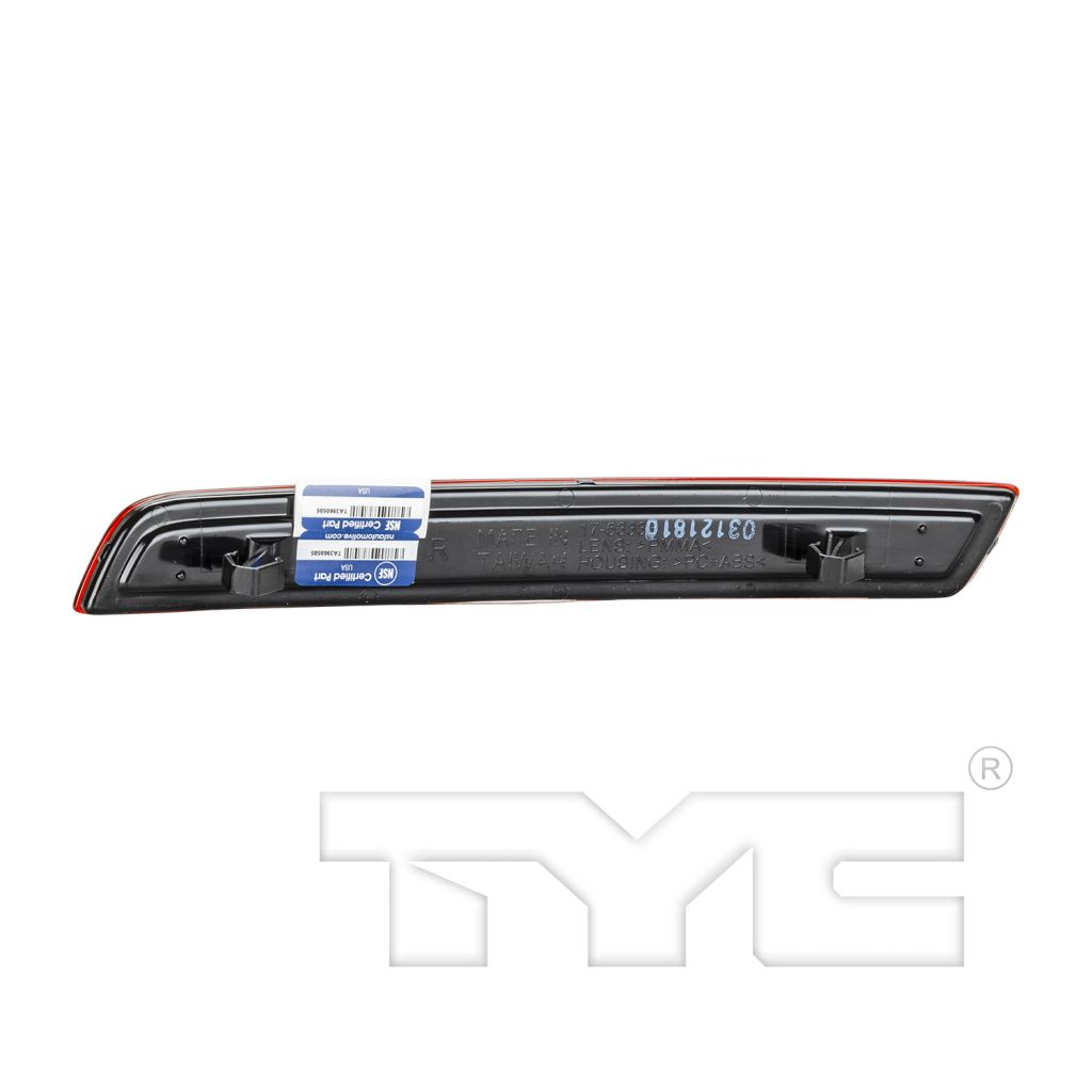 CHEVROLET MALIBU / MALIBU LIMITED REAR BUMPER REFLECTOR RIGHT (Passenger Side)**CAPA** OEM#20998413 2013-2016 PL#GM1185106C