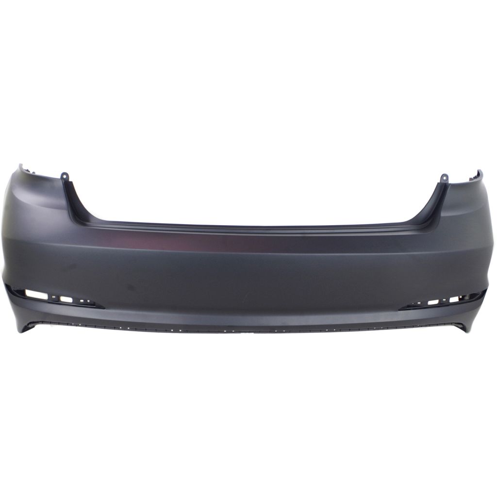 HYUNDAI SONATA REAR BUMPER COVER PRIMED (WO/SENSOR) OEM#86611C2000 2015-2017 PL#HY1100205