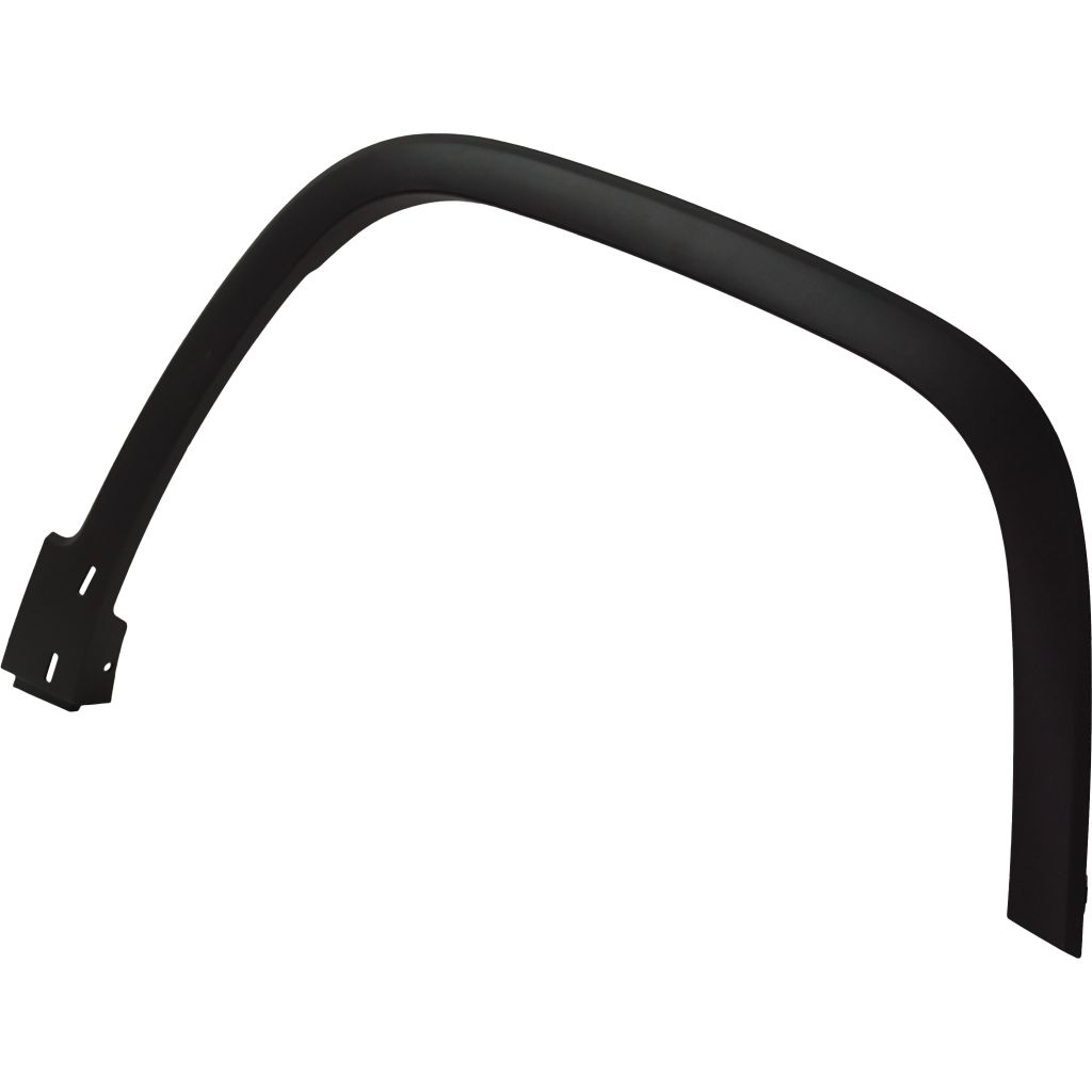 JEEPVEHICLE CHEROKEE FRONT WHEEL OPENING MLDG RIGHT (Passenger Side) TXT-BLACK (EXC TRAILHAWK)(W/ ACTIVE DRIVE II) **CAPA** OEM#68210308AF 2014-2018 PL#CH1291117C