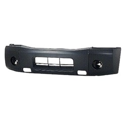 NISSAN TITAN FRONT BUMPER COVER PRIMED (XE/S MDL)(1PC PLASTIC COVER TYPE)**CAPA** OEM#620227S020 2004-2015 PL#NI1000237C