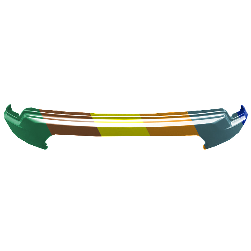 GM TRUCKS & VANS SIERRA/PU 1500 (GMC) FRONT BUMPER BLACK (WO/SENSOR) OEM#84367307 2019-2022 PL#GM1002876