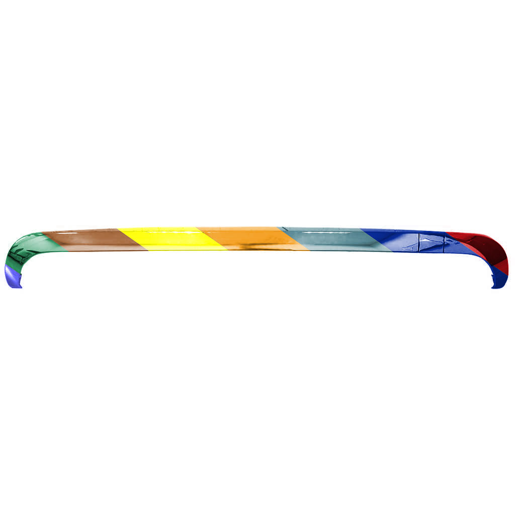 MERCEDES-BENZ GL-CLASS (166) REAR BUMPER COVER MOLDG CHROME (WO/EXHAUST TIP)(WO/AMG) OEM#1668851001 2013-2016 PL#MB1114111
