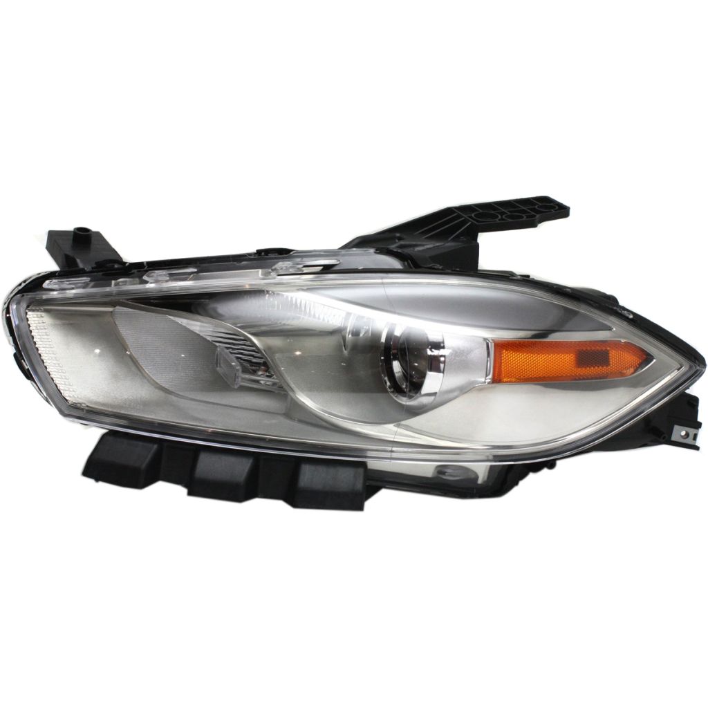 DODGE DART HEAD LAMP UNIT LEFT (Driver Side) (HID)(CHROME BEZEL)(WO/HID KITS) OEM#68292807AB 2013-2016 PL#CH2518144