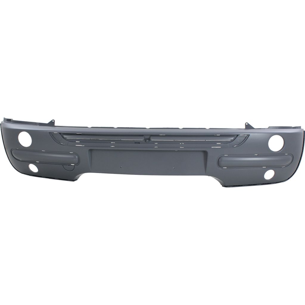 MINI COOPER HATCHBACK FRONT BUMPER COVER PRIMED (BASE)(WO/Mldg Holes & Ground Effects) OEM#51116800130 2002-2004 PL#MC1000103