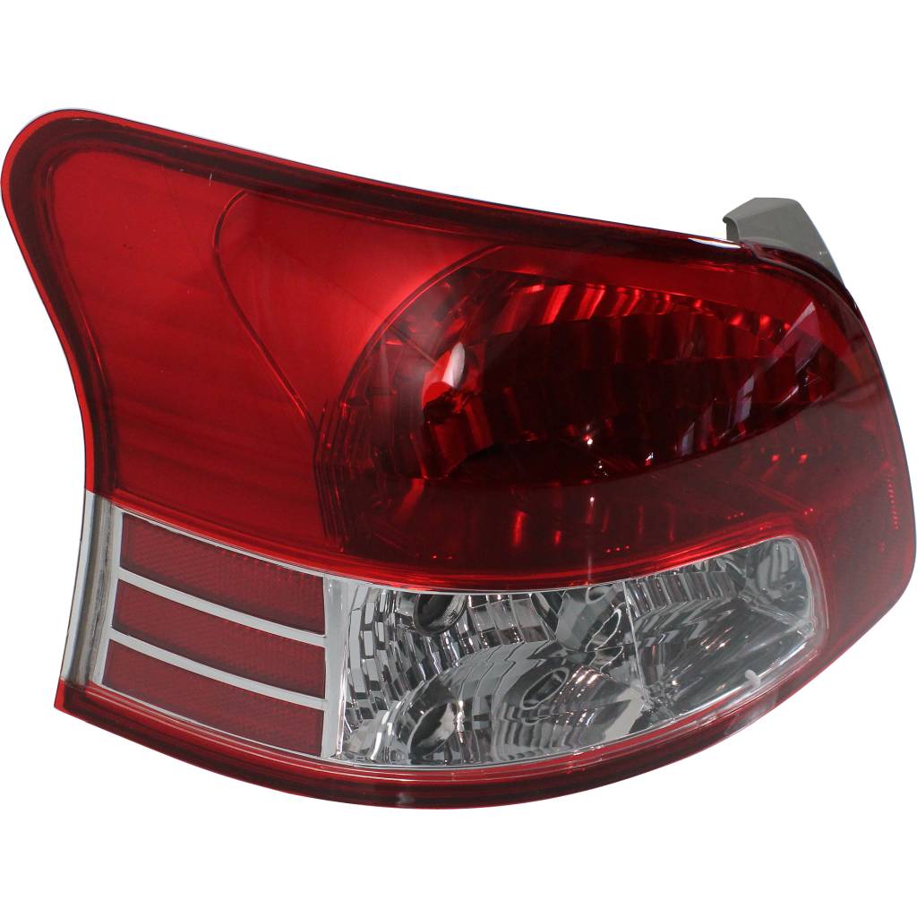 TOYOTA YARIS SEDAN TAIL LAMP UNIT LEFT (Driver Side) (BASE W/O SPORT PKG)**CAPA** OEM#8156152550 2007-2012 PL#TO2818133C