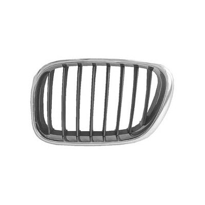BMW BMW X5 GRILLE LEFT (Driver Side) CHROME/BLACK OEM#51138402645 2000-2003 PL#BM1200152