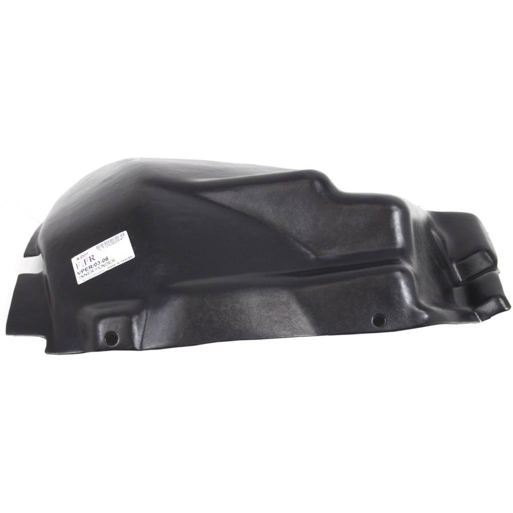 DODGE VIPER FENDER LINER RIGHT (Passenger Side) (FRONT SECTION) OEM#4865724AB 2003-2006 PL#CH1249148