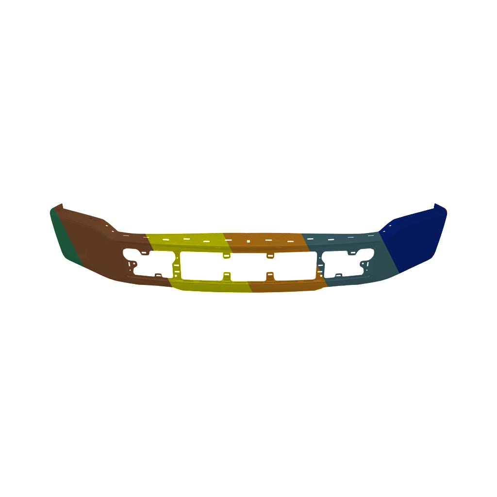 FORD TRUCKS & VANS FORD/PU (F150)(EXC RAPTOR) FRONT BUMPER BLACK (WO/FOG) OEM#JL3Z17757CAPTM 2018-2020 PL#FO1002428