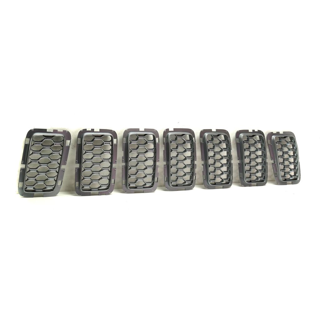 JEEP GRAND CHEROKEE GRILLE INNER MESH PAINTED-CHR (7pcs) (SUMMIT) OEM#6NZ02SZ7AA 2017-2021 PL#CH1201114