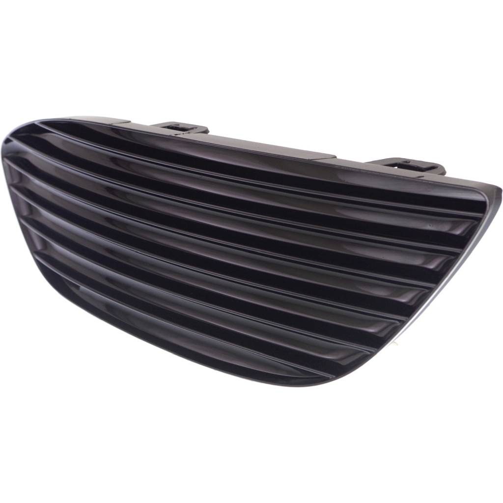 MERCEDES-BENZ C-CLASS SEDAN FRONT BUMPER GRILLE RIGHT (Passenger Side) BLACK (WO/FOG)(C300 W/LUXURY PKG) OEM#2058851623 2015-2018 PL#MB1039167