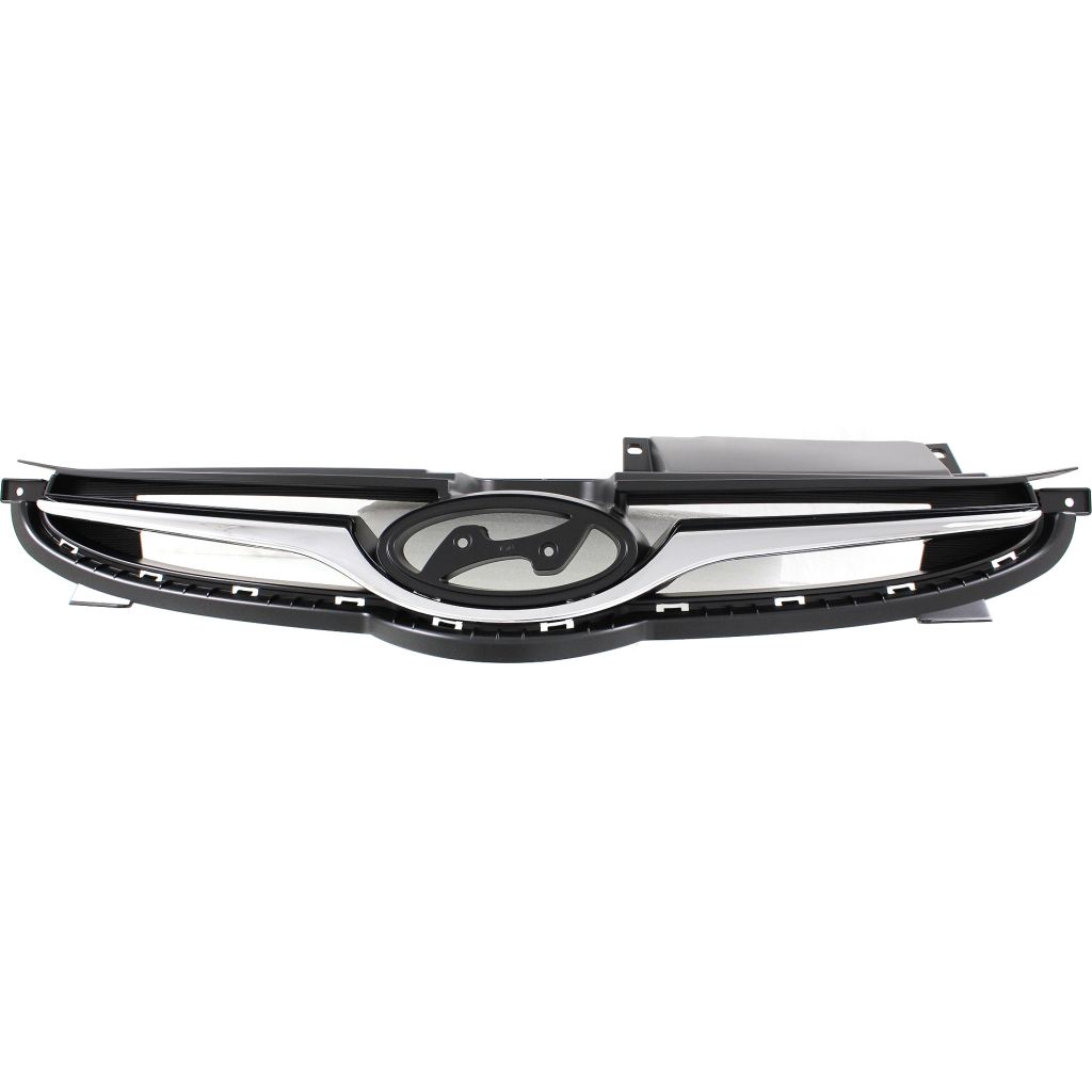 HYUNDAI ELANTRA SEDAN GRILLE BLACK W/CHROME MLDG (KOREA) **CAPA** OEM#863503X700 2014-2015 PL#HY1200173C