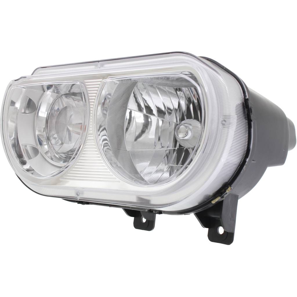 DODGE CHALLENGER HEAD LAMP ASSEMBLY LEFT (Driver Side) (HALOGEN) OEM#5028777AA 2008-2014 PL#CH2518137