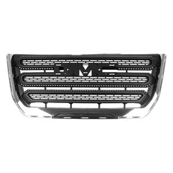 GM TRUCKS & VANS TERRAIN /TERRAIN DENALI (GMC) GRILLE MAT-BLACK (W/CHROME FRAME)(SL/SLE)**CAPA** OEM#23379208 2016-2017 PL#GM1200723C