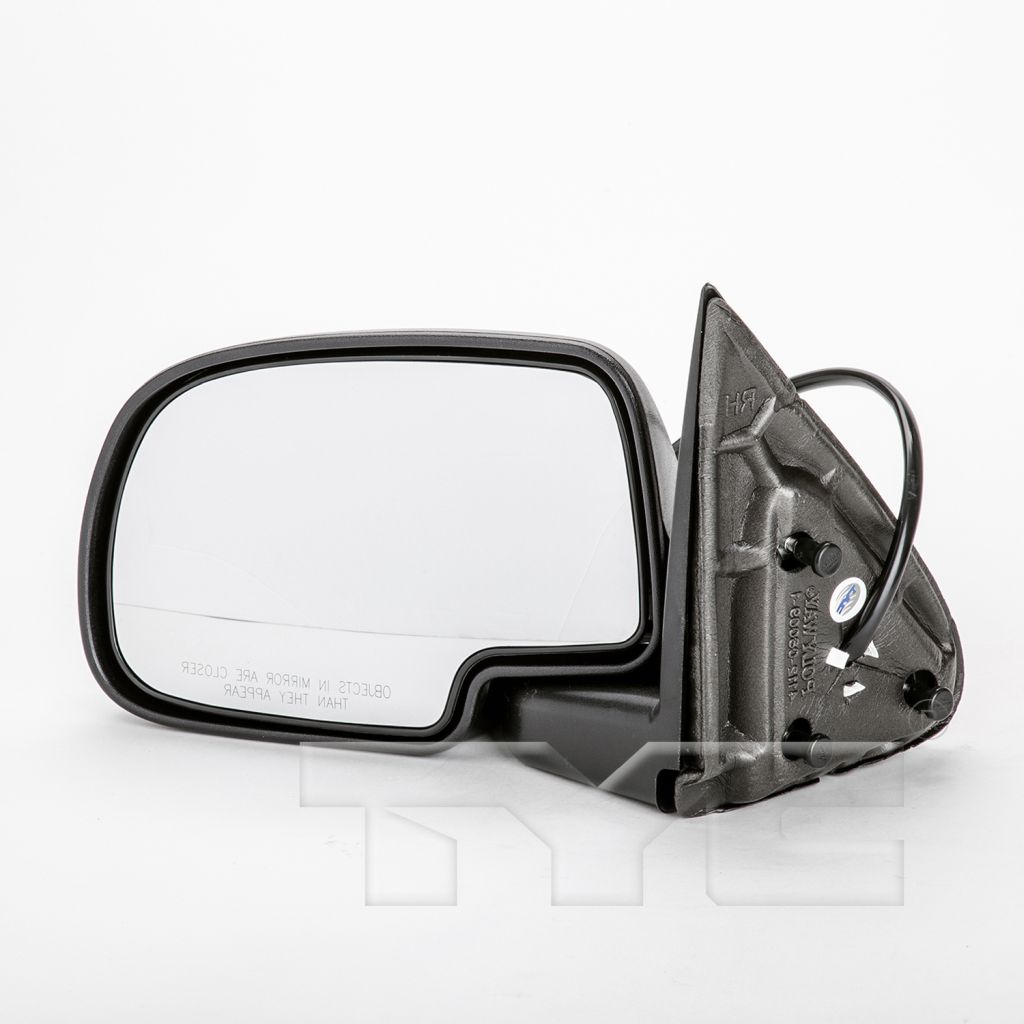 GM TRUCKS & VANS SIERRA/PU (GMC) (07 OLD STYLE) MIRROR LEFT (Driver Side) PWR (W/ CHROME CVR) Foldaway OEM#15172249 1999-2002 PL#GM1320174