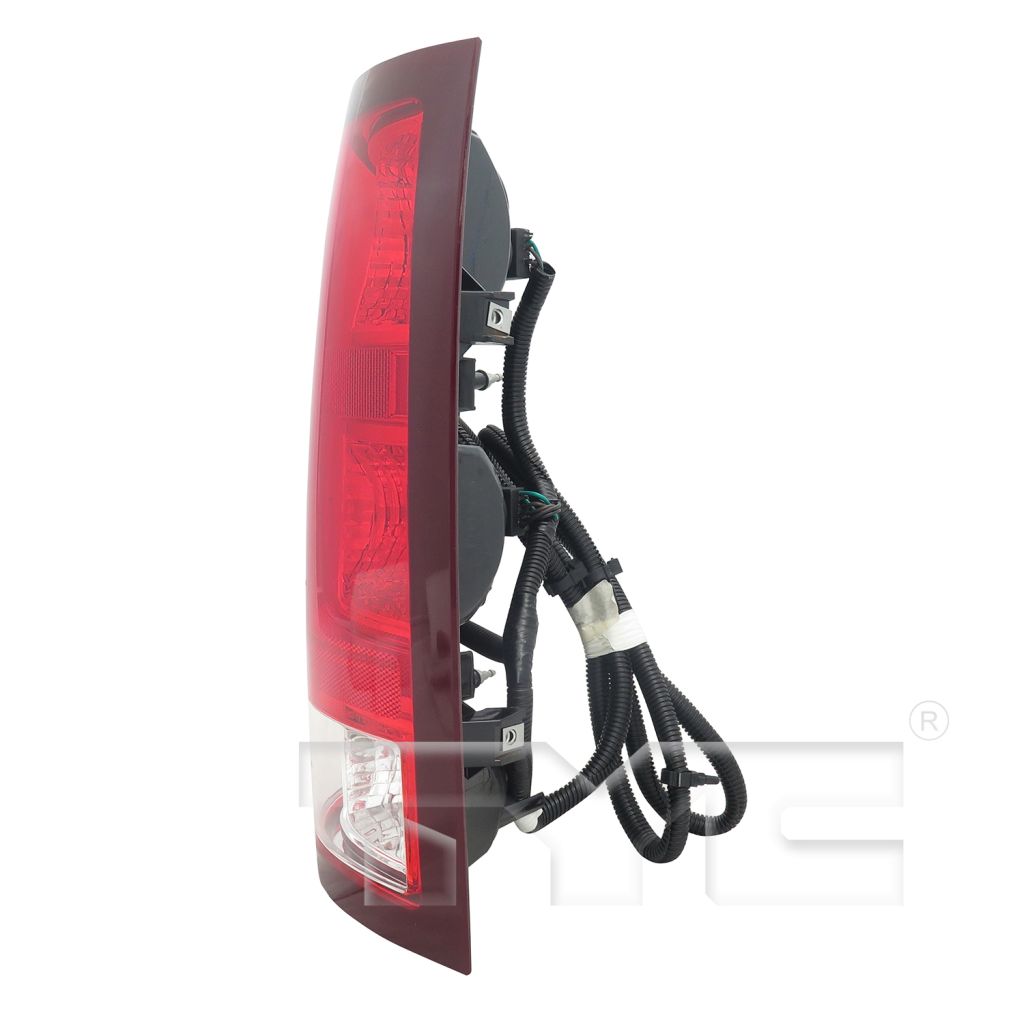 GM TRUCKS & VANS SIERRA/PU 2500/3500 (GMC) TAIL LAMP ASSEMBLY LEFT (Driver Side)(SINGLE REAR WHEEL)(921 BACK UP BULB) **CAPA** OEM#20840273 2010 PL#GM2800250C