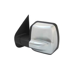 NISSAN(DATSUN) NV1500/2500/3500 DOOR MIRROR LEFT (Driver Side) POWER/HEATED (CHROME CVR)(SINGLE ARM) OEM#963021PA9E-PFM 2012-2021 PL#NI1320248