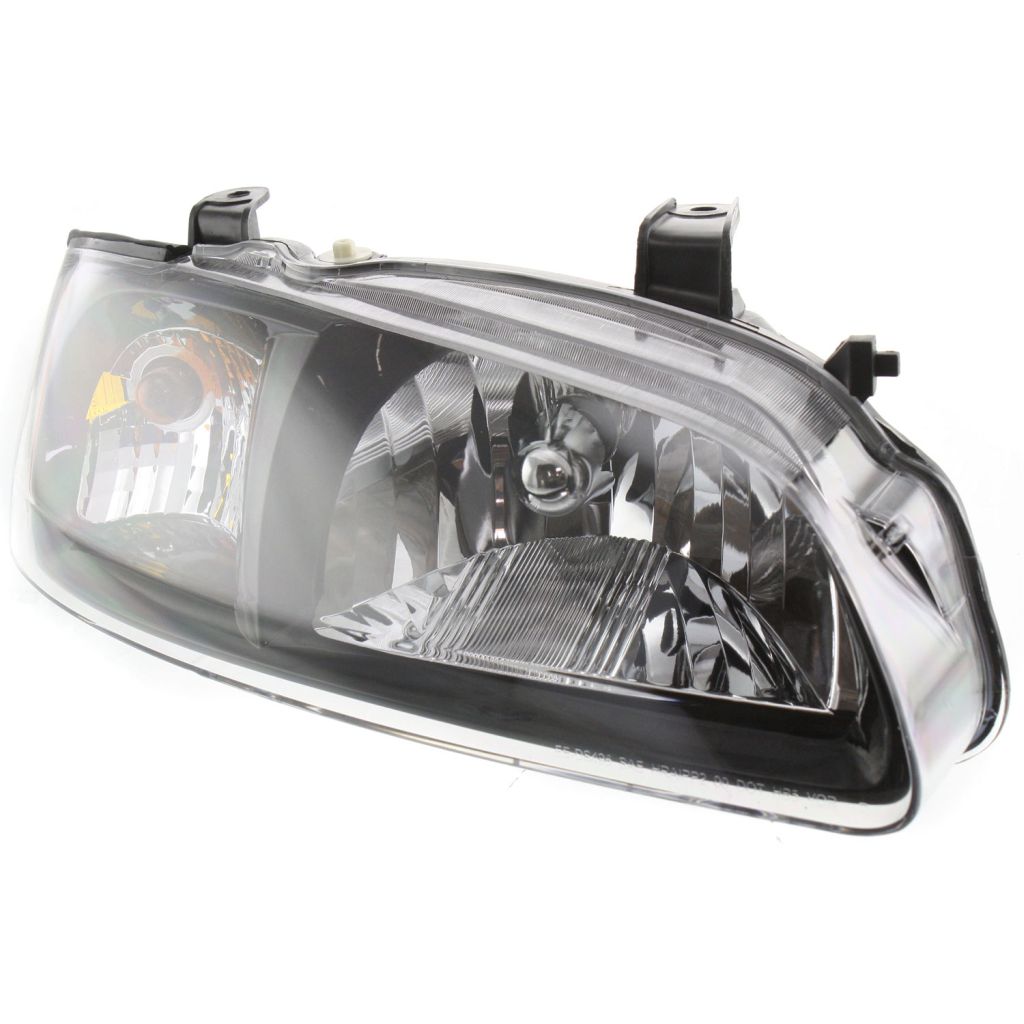NISSAN SENTRA HEAD LAMP ASSY RIGHT (Passenger Side) (W/BLACK BEZEL)(SE-R/SPEC V) OEM#260104Z625 2002-2003 PL#NI2503141